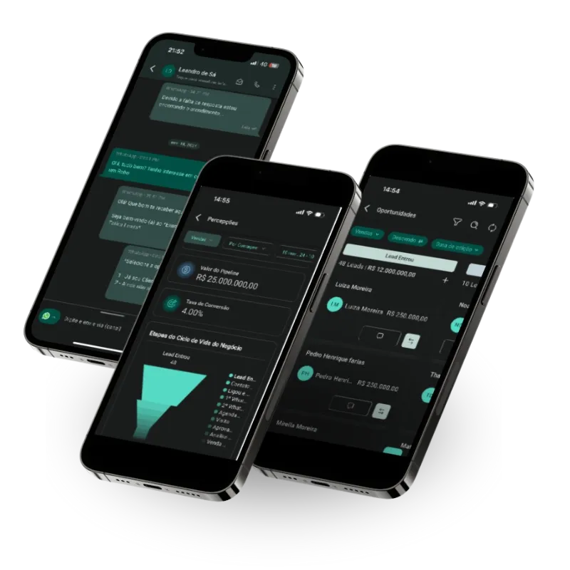 App Mobile CSCode CRM